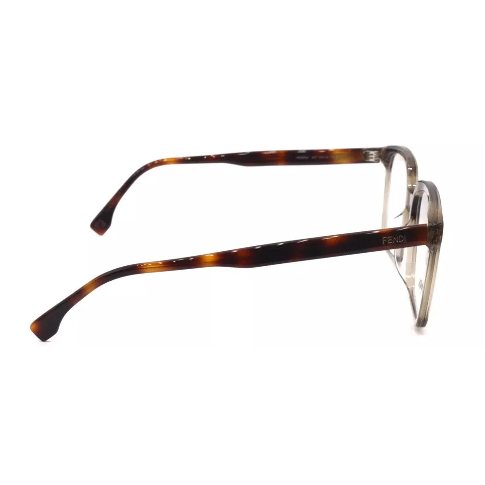 NWT Fendi FE50032I-057-53 Havana 53mm Eyeglasses